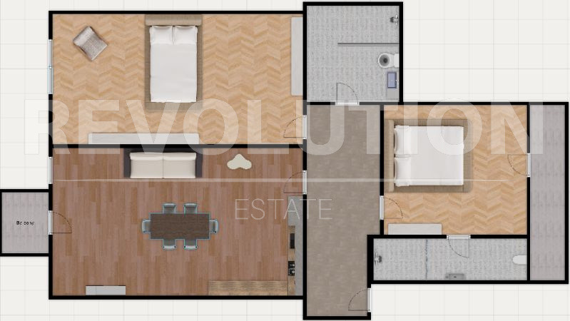 In vendita  2 camere da letto Sofia , Tsentar , 80 mq | 20028222 - Immagine [11]