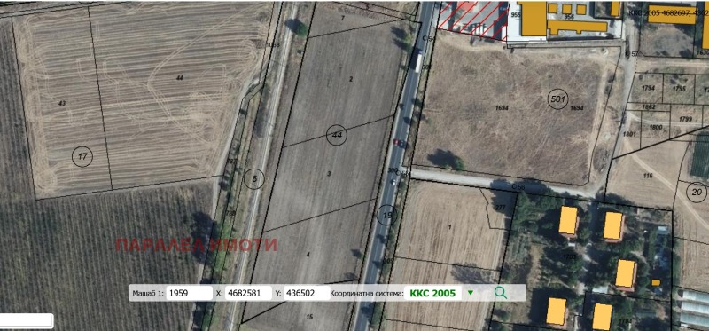À venda  Trama região Plovdiv , Graf Ignatievo , 2600 m² | 41234273