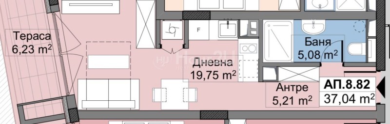 Продава  1-стаен град София , Овча купел 2 , 47 кв.м | 16543479 - изображение [6]