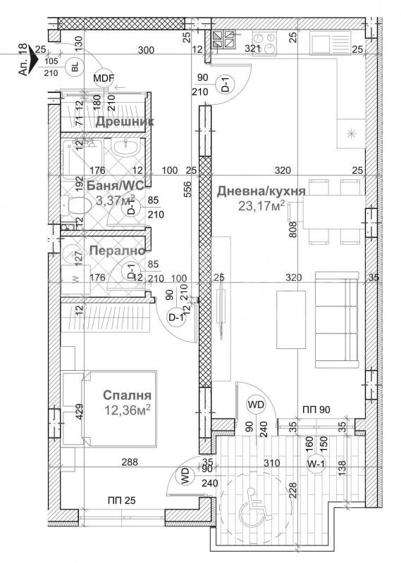 Продава 2-СТАЕН, гр. Варна, Левски 1, снимка 3 - Aпартаменти - 48135053