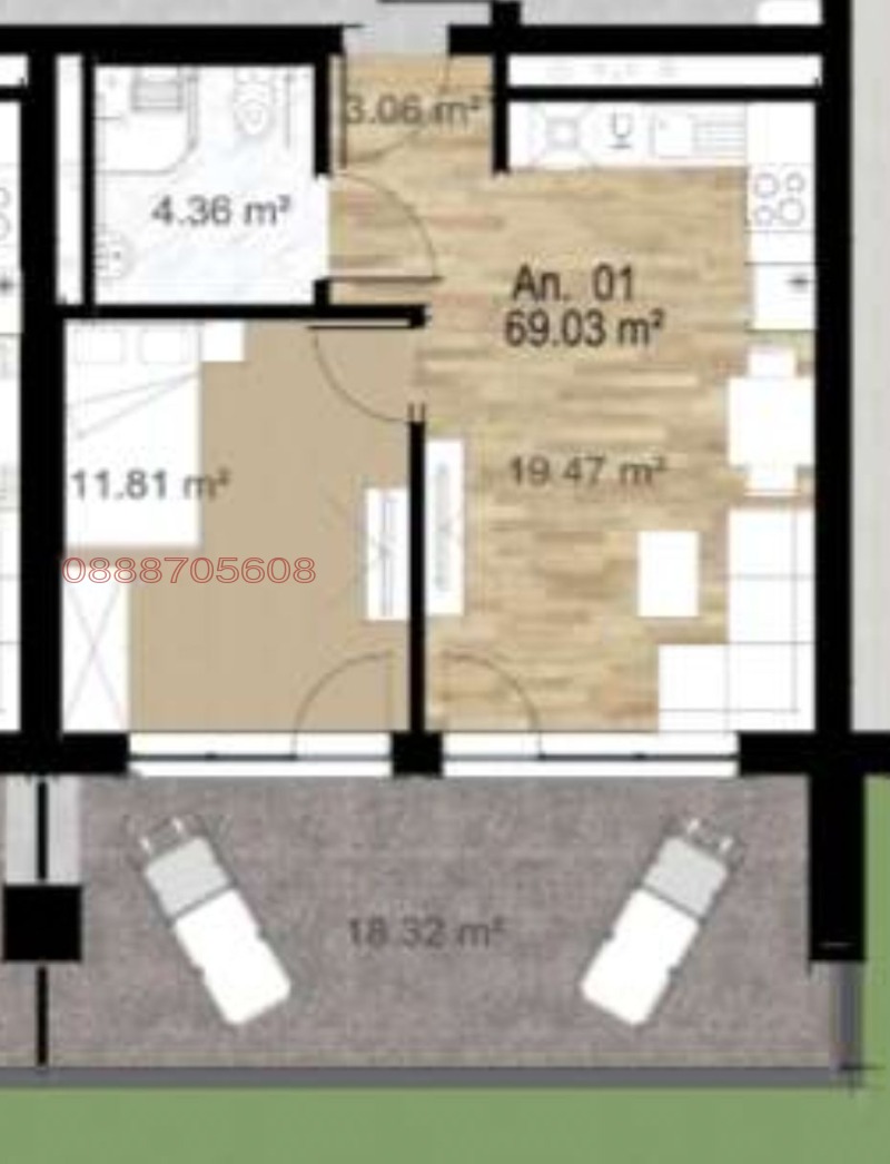 Продава 2-СТАЕН, гр. София, Сердика, снимка 4 - Апартаменти - 52691104