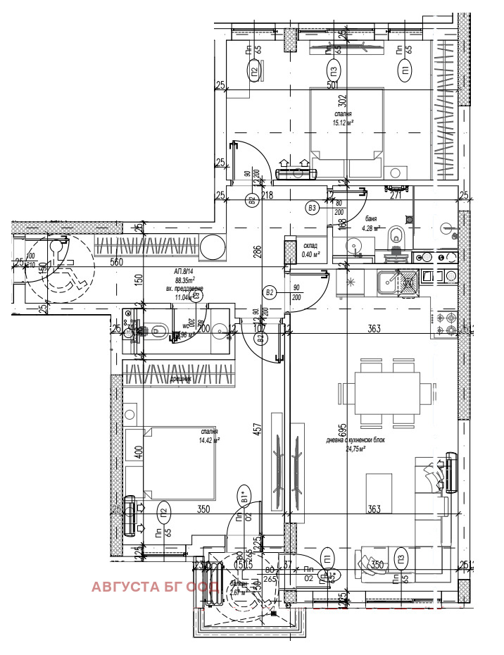 Продава  3-стаен град София , Младост 4 , 105 кв.м | 37912566 - изображение [4]