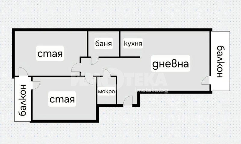 Продава 3-СТАЕН, гр. София, Драгалевци, снимка 3 - Апартаменти - 52438647