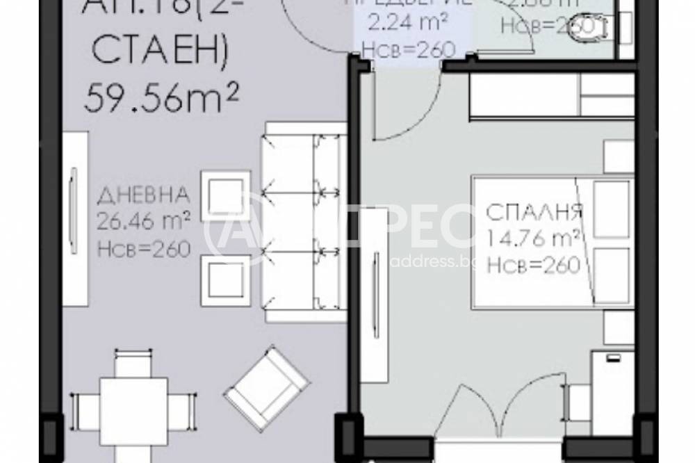 Продава 2-СТАЕН, гр. София, Овча купел 1, снимка 4 - Апартаменти - 54831704