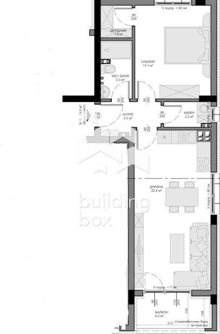Продава 2-СТАЕН, гр. Варна, Владислав Варненчик 1, снимка 2 - Апартаменти - 53430804