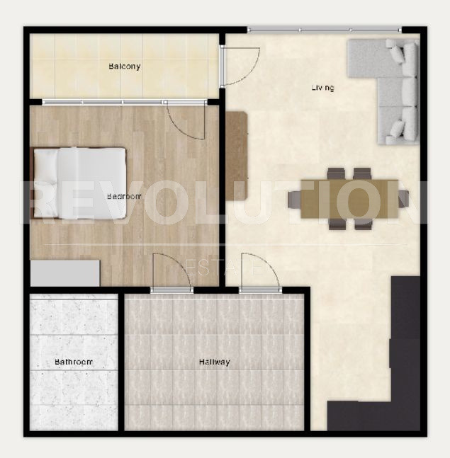In vendita  1 camera da letto Sofia , Nadegda 2 , 60 mq | 75446487 - Immagine [11]