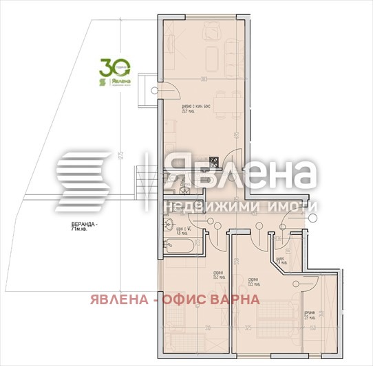 Продава 3-СТАЕН, гр. Варна, Виница, снимка 17 - Апартаменти - 55850909