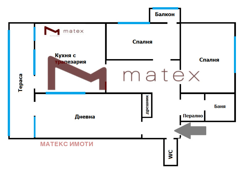 Satılık  3 yatak odası Varna , Sportna zala , 120 metrekare | 72805625 - görüntü [12]