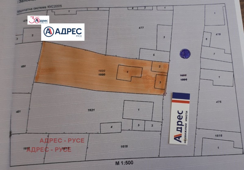 Продава  Парцел град Русе , Средна кула , 727 кв.м | 10439657