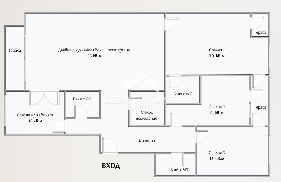 Продава 4-СТАЕН, гр. София, Изток, снимка 17 - Апартаменти - 56408451