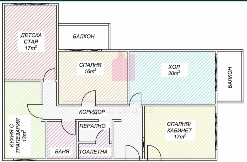 Продава 4-СТАЕН, гр. Русе, Централен южен район, снимка 1 - Aпартаменти - 48676397