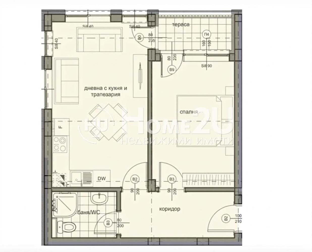 Продава 2-СТАЕН, гр. Варна, Кайсиева градина, снимка 7 - Апартаменти - 54291820