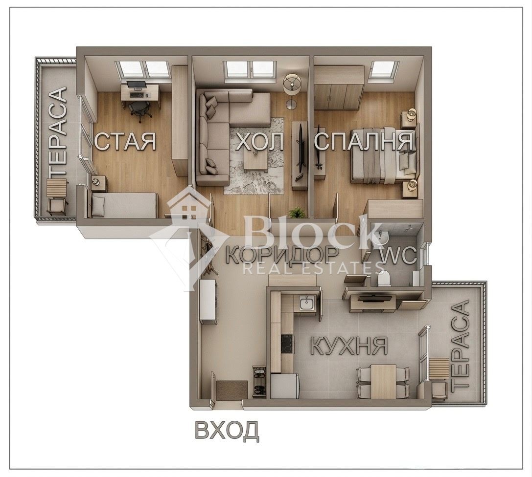 Продава 3-СТАЕН, гр. София, Гео Милев