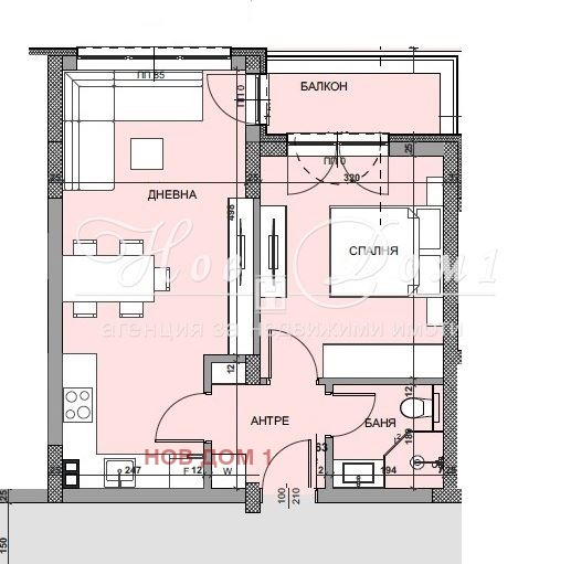 Продается  1 спальня Варна , Кайсиева градина , 62 кв.м | 69314230 - изображение [2]