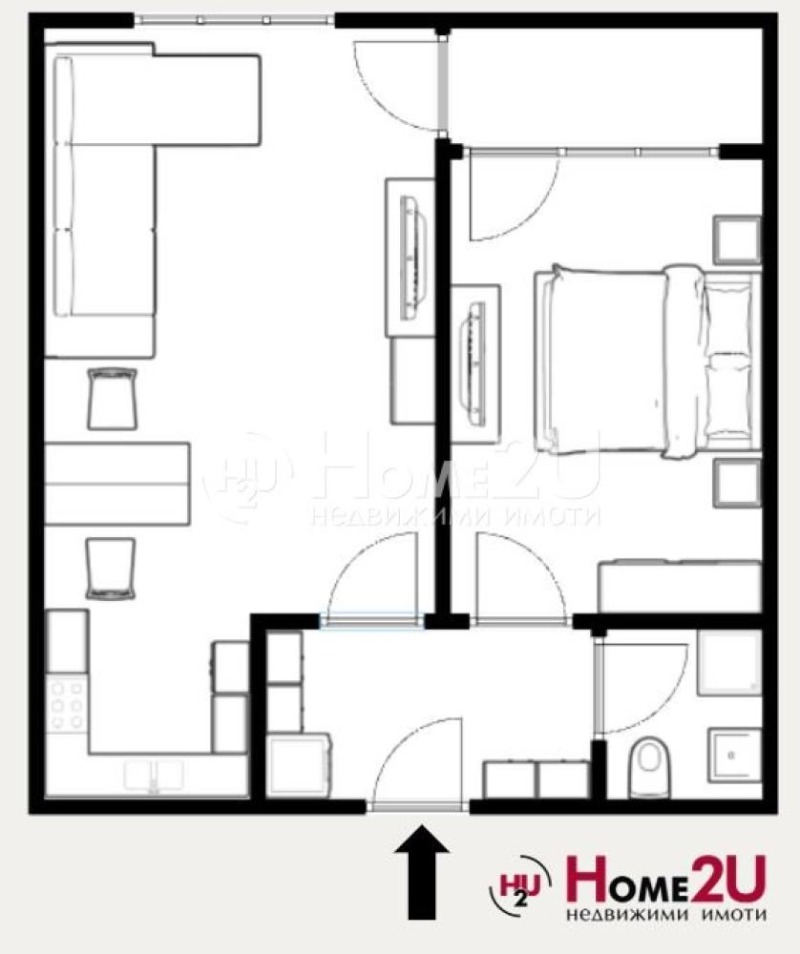 Продава 2-СТАЕН, гр. Пловдив, Христо Смирненски, снимка 6 - Апартаменти - 53522883