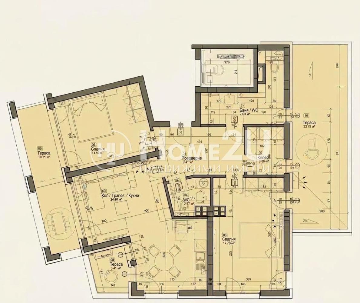 Продава 3-СТАЕН, гр. Варна, Изгрев, снимка 2 - Апартаменти - 53497473
