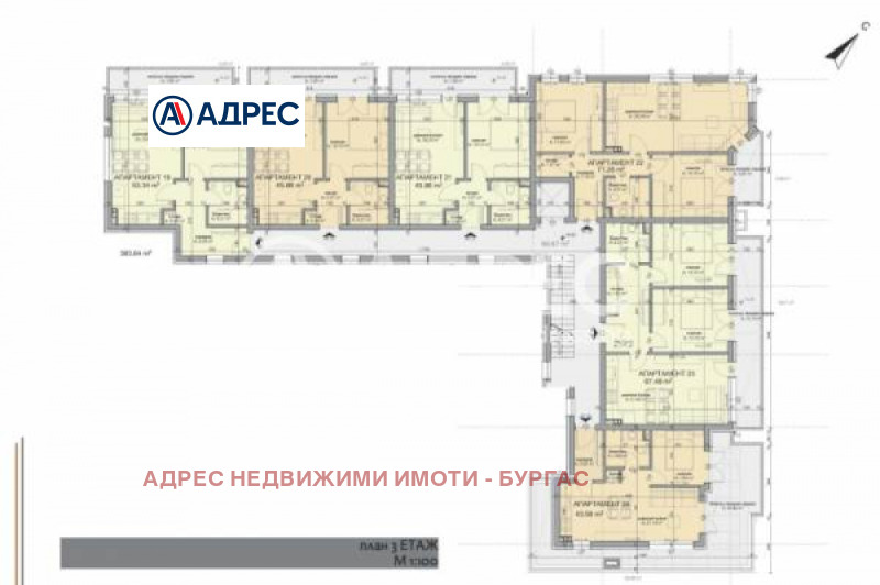 Продава 2-СТАЕН, гр. Бургас, Крайморие, снимка 3 - Aпартаменти - 48785403