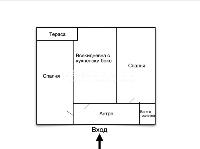 На продаж  2 спальні София , Изгрев , 78 кв.м | 69200939 - зображення [2]