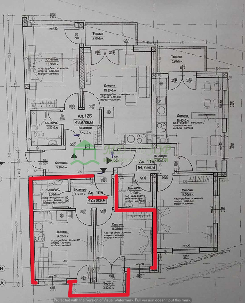 Продаја  1 спаваћа соба регион Бургас , Обзор , 52 м2 | 84194257 - слика [8]