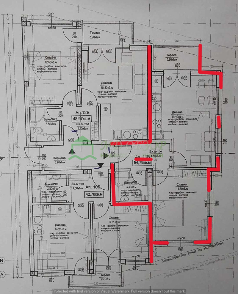 Продава  2-стаен област Бургас , гр. Обзор , 52 кв.м | 31577369 - изображение [12]