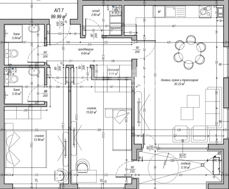 Продава 3-СТАЕН, гр. София, Студентски град, снимка 2 - Aпартаменти - 49287117