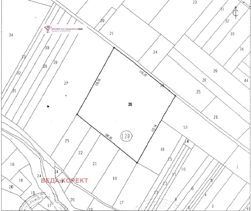 De vânzare  Complot regiunea Sofia , Heracovo , 11952 mp | 81775392