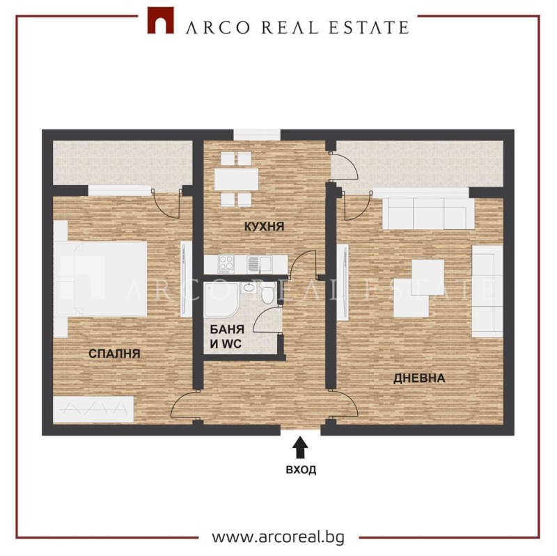 Продава 2-СТАЕН, гр. София, Хиподрума, снимка 3 - Апартаменти - 52549818