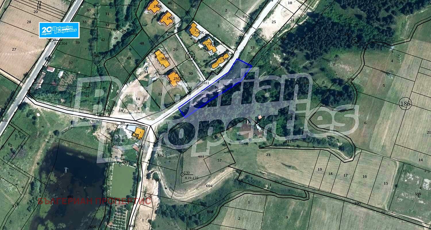 Продава ПАРЦЕЛ, с. Баня, област Благоевград, снимка 2 - Парцели - 42776852