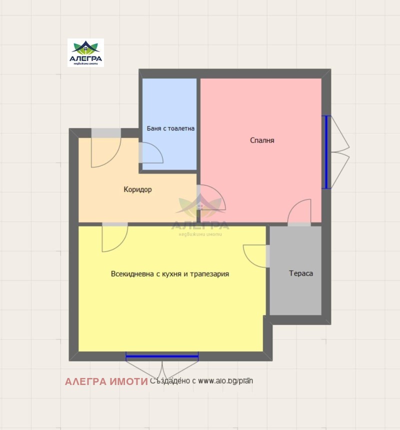 In vendita  1 camera da letto Pazardgik , Promishlena zona , 67 mq | 61839319 - Immagine [2]
