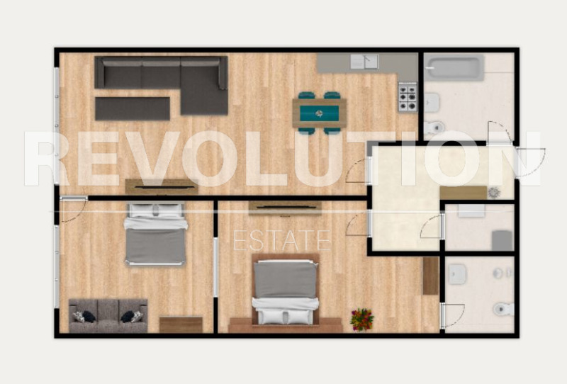 Продава  3-стаен град София , Изгрев , 90 кв.м | 49777893 - изображение [13]