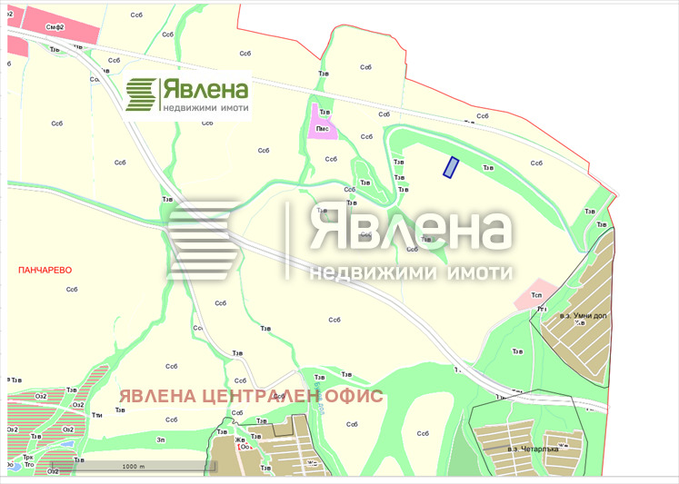 Продава ПАРЦЕЛ, с. Лозен, област София-град, снимка 1 - Парцели - 48955240