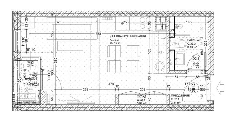 На продаж  Студія София , Студентски град , 40 кв.м | 49028891 - зображення [13]