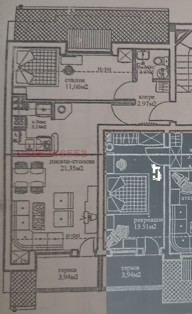 Продава  2-стаен град Пловдив , Христо Смирненски , 75 кв.м | 37867159 - изображение [7]