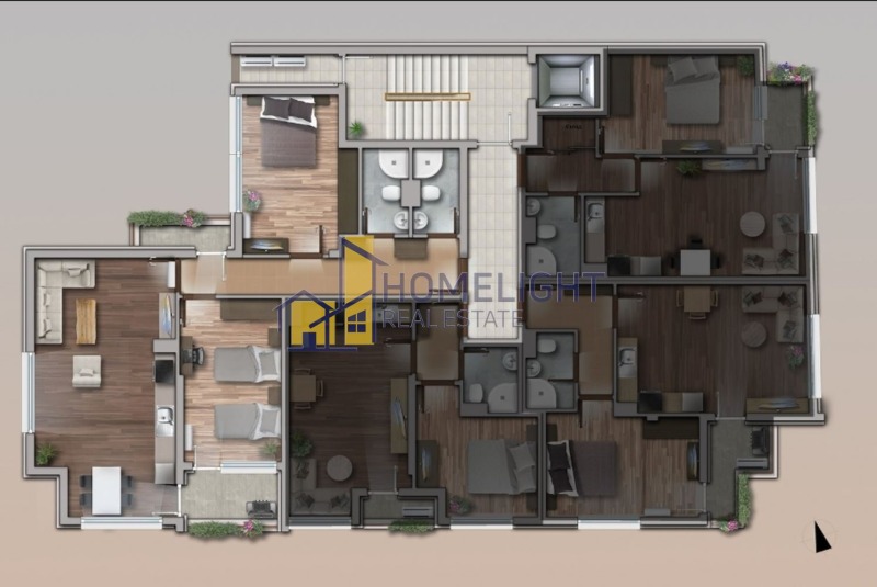 À venda  2 quartos Sofia , Hadji Dimitar , 119 m² | 16488454 - imagem [2]