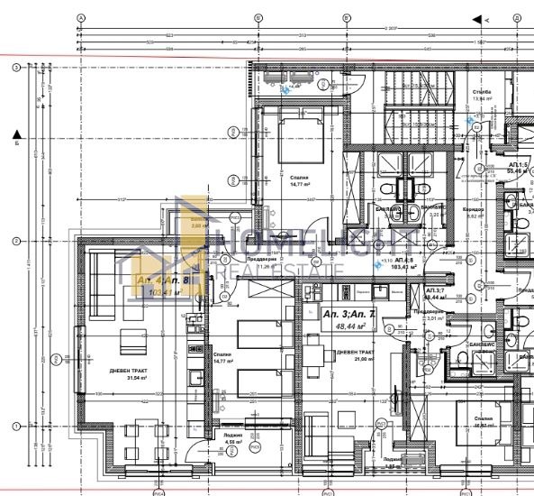 À venda  2 quartos Sofia , Hadji Dimitar , 119 m² | 16488454