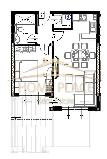 Продается  1 спальня Варна , Изгрев , 71 кв.м | 67366430 - изображение [2]