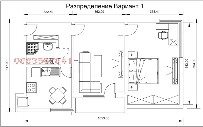 Продава 3-СТАЕН, гр. Севлиево, област Габрово, снимка 6 - Апартаменти - 52842755