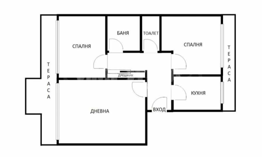 Продава 4-СТАЕН, гр. Варна, Чайка, снимка 3 - Апартаменти - 53636449