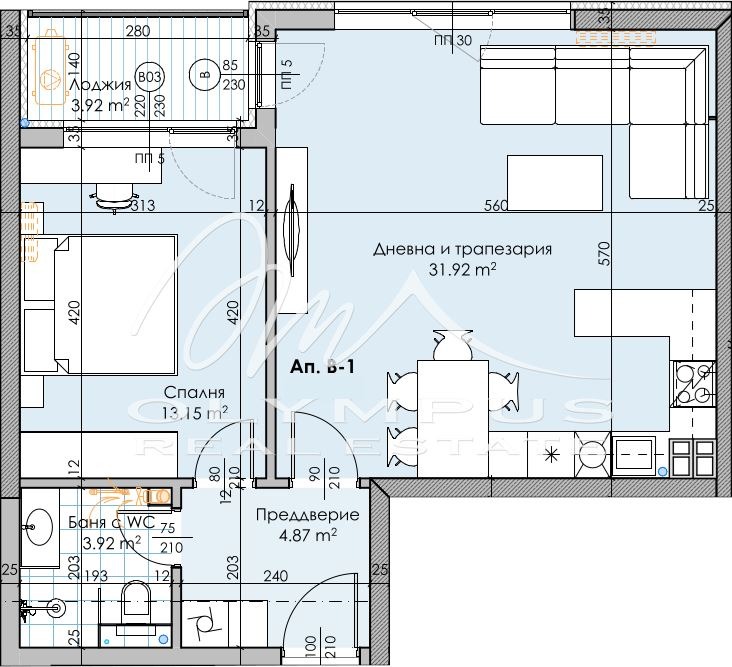 Na prodej  1 ložnice Plovdiv , Karšijaka , 80 m2 | 19994836 - obraz [2]