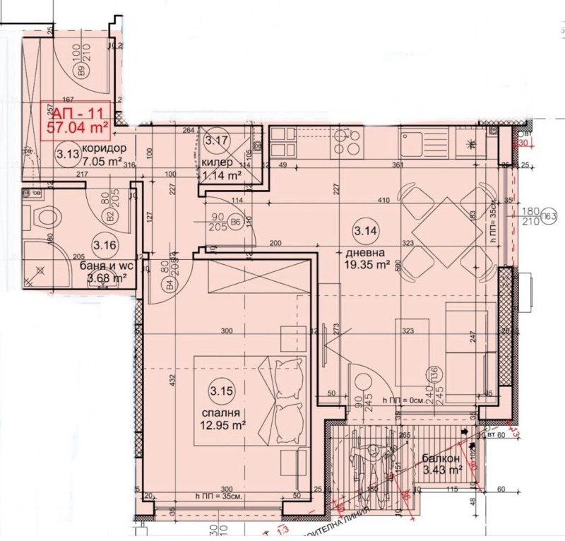 Продава  2-стаен град Варна , Левски 1 , 65 кв.м | 21093072 - изображение [3]