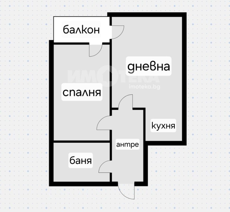 Продава 2-СТАЕН, гр. София, Павлово, снимка 4 - Aпартаменти - 49008053