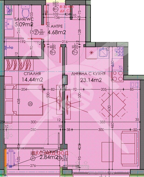 Продава  2-стаен град Пловдив , Тракия , 71 кв.м | 38382465