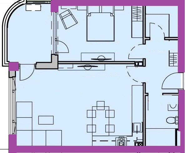 Продава 2-СТАЕН, гр. Бургас, Изгрев, снимка 2 - Апартаменти - 54752287
