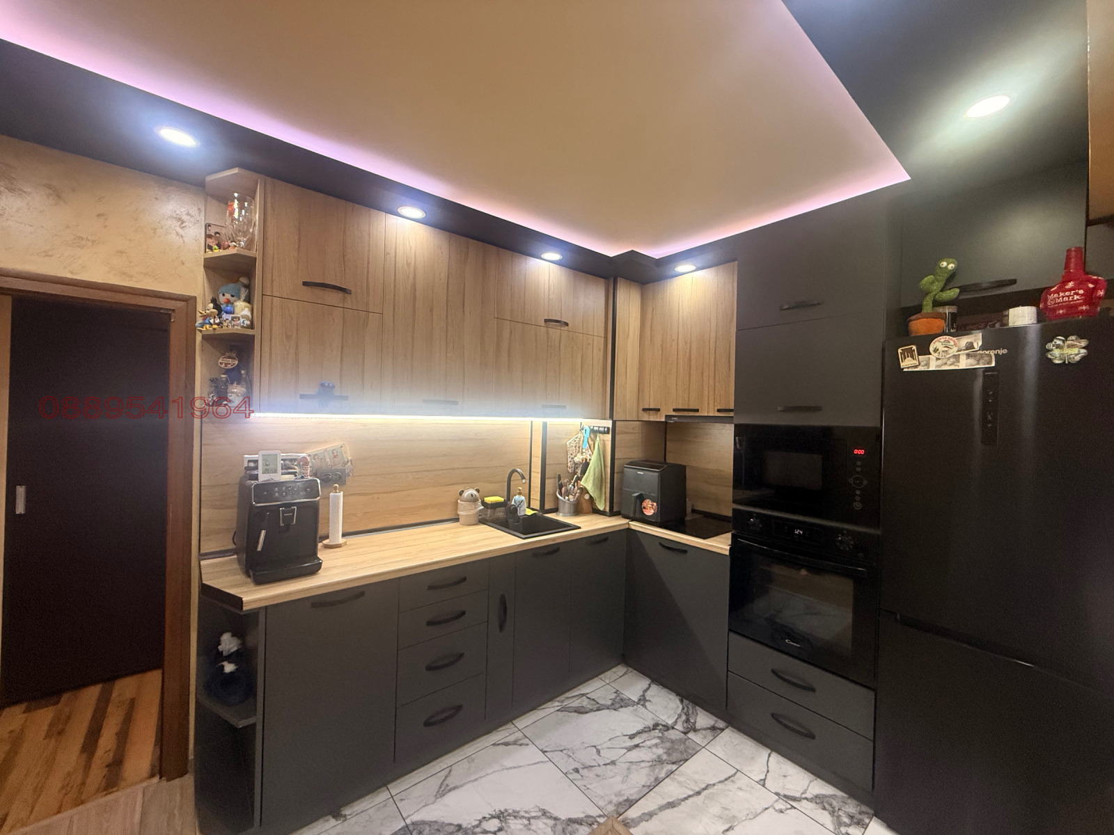 Продава 3-СТАЕН, гр. Велико Търново, Бузлуджа, снимка 4 - Апартаменти - 55296178