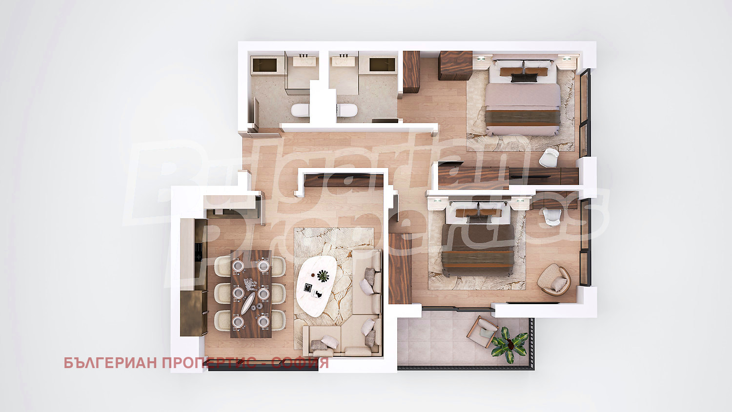 Продава 3-СТАЕН, гр. София, Манастирски ливади, снимка 9 - Апартаменти - 56119522
