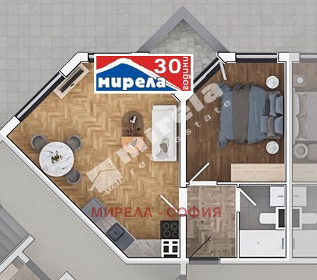 Продава 2-СТАЕН, гр. София, Овча купел 1, снимка 1 - Aпартаменти - 48850287