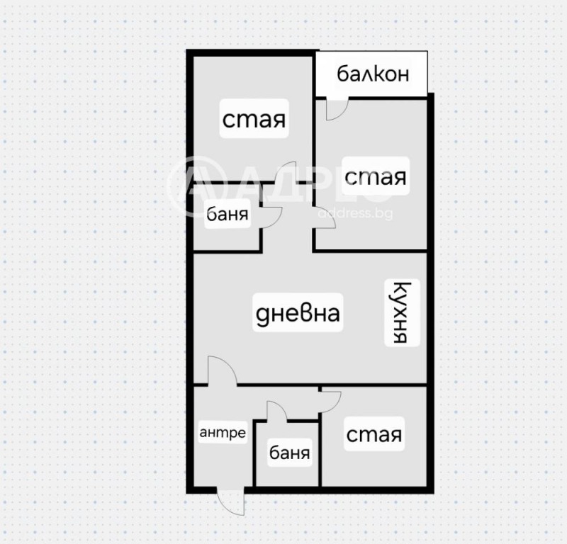 Продаја  3+ спаваћа соба Софија , Надежда 1 , 90 м2 | 24397296 - слика [4]