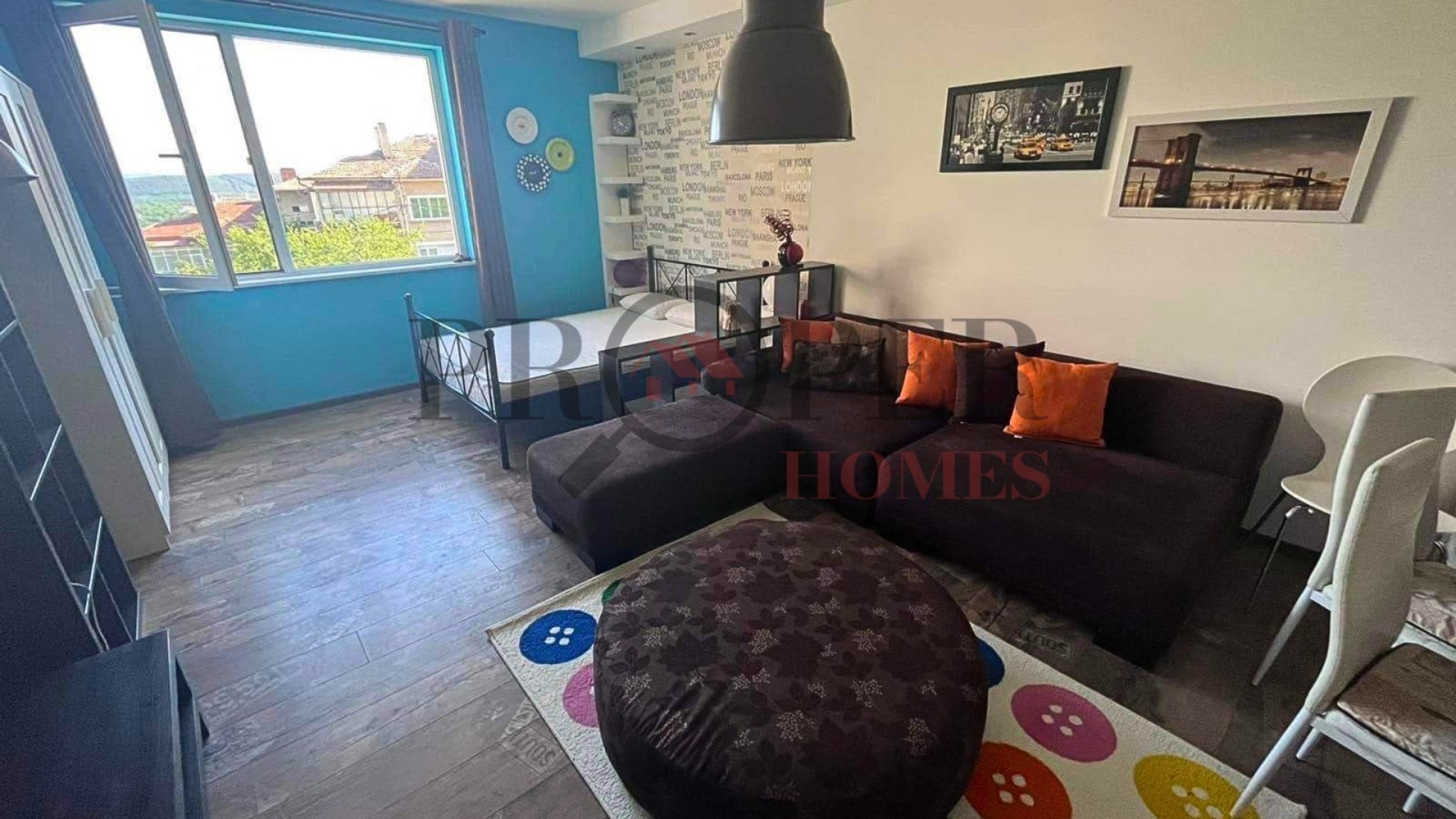 Продава 1-СТАЕН, гр. Велико Търново, Акация, снимка 4 - Апартаменти - 55053147