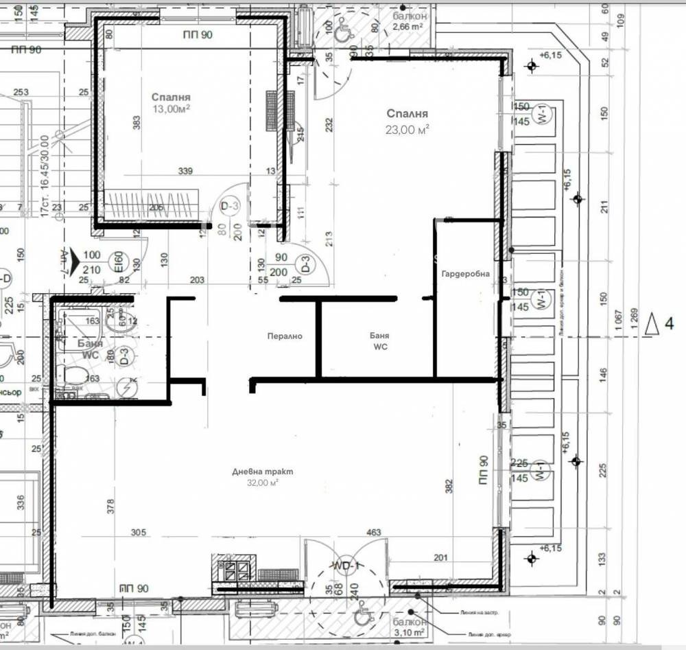 Продава 3-СТАЕН, гр. Варна, Централна поща, снимка 2 - Апартаменти - 54471108