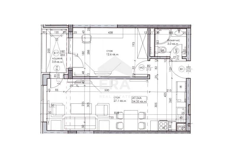 Продава 2-СТАЕН, гр. София, Дружба 2, снимка 2 - Апартаменти - 53960449